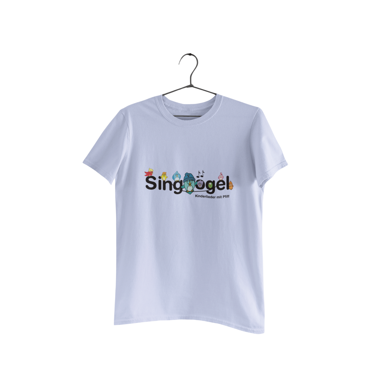 T-Shirt «Logo» blau